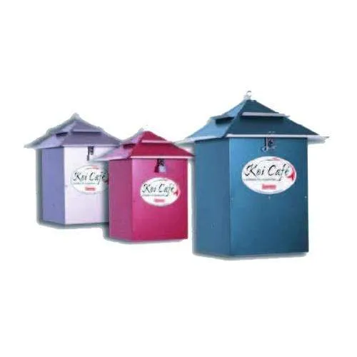 Koi Café panneau solaire 6V metallic
