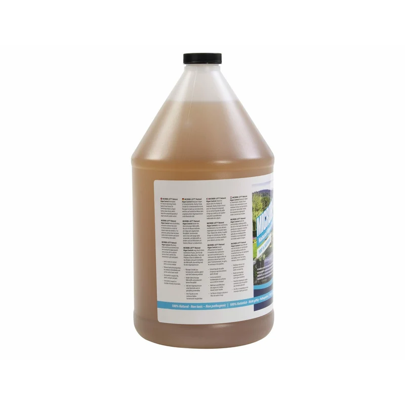 Microbe-Lift Natural Algea Control 4 litres - Paille d'Orge Liquide - Idéal pour Piscine Naturelle