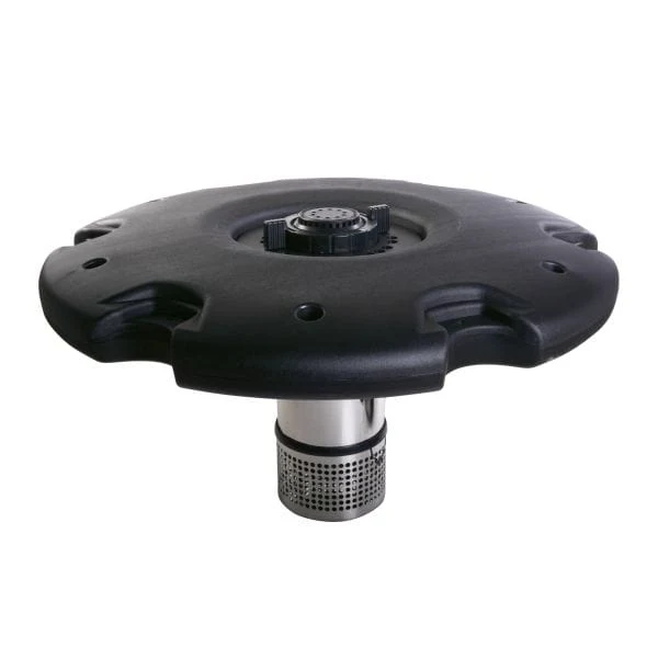 Aquaforte Fontaine flottante professionnelle 600W – 3 jets interchangeables – Aération & décoration pour étangs jusqu'à 1500 m²