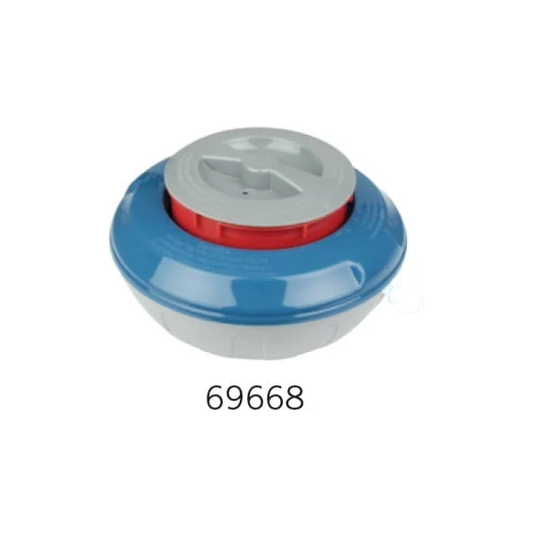Small floating dispenser for 200g tabl.