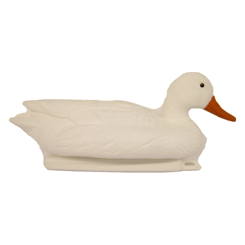 Canard sauvage blanc 38.5CM - Canard flottant de décoration