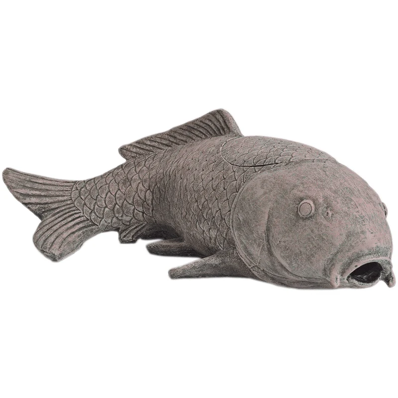 Koï gargouille 2 en 1 - Cracheur pour petit jeu d'eau avec petit filtre - Superfish