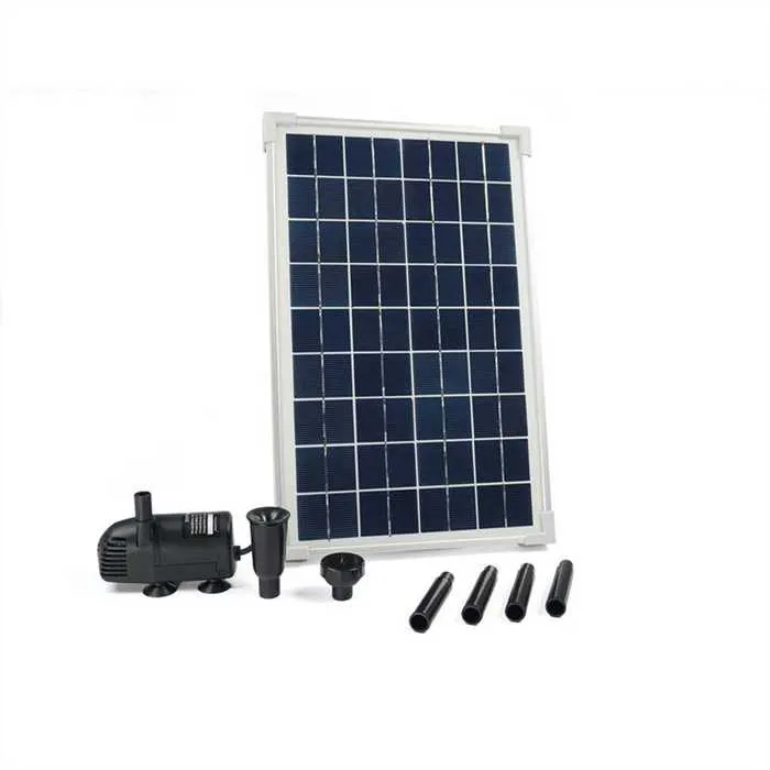 SolarMax 1000 - Pompe de jet d'eau solaire autonome avec accu - Ubbink