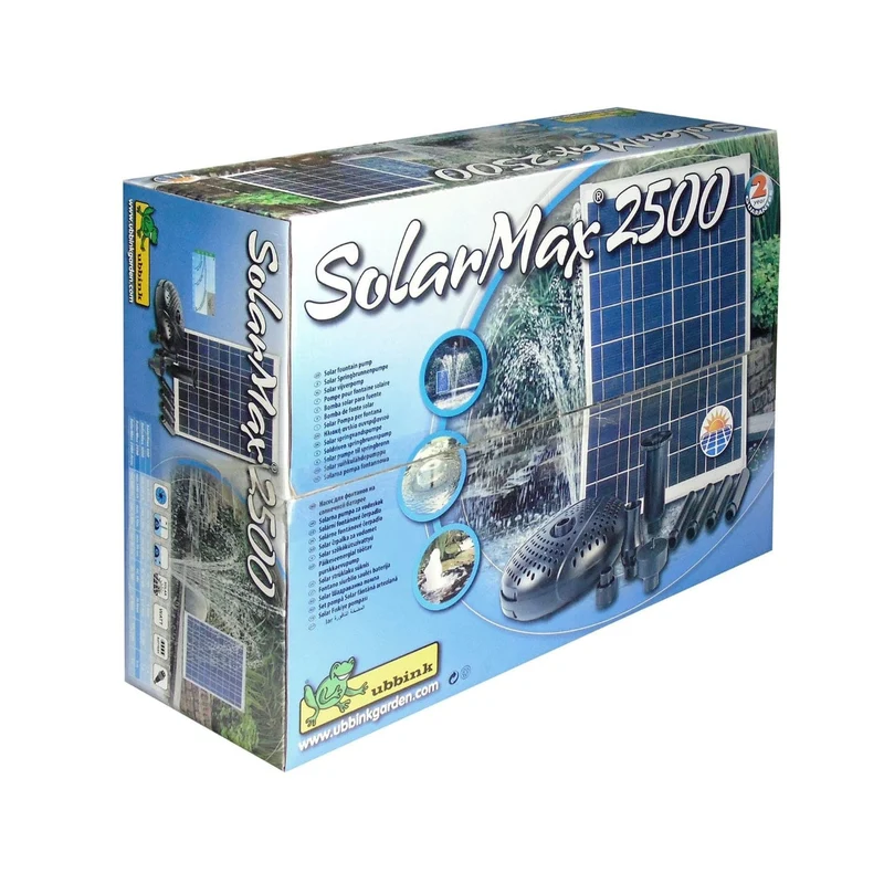 SolarMax 2500 - Pompe de jet d'eau solaire autonome sans accu - Ubbink