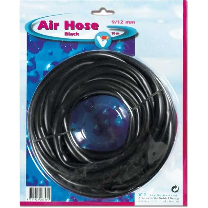 Tuyau flexible pour air noir 4-6MM- Pack de 15M - Velda