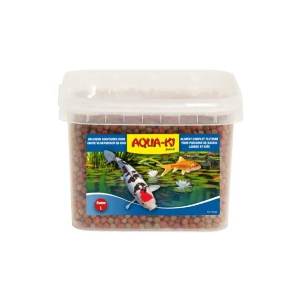 Aqua-Ki Bleu - Maxi 6mm 3,5litres - Nourriture pour poissons rouges et koïs