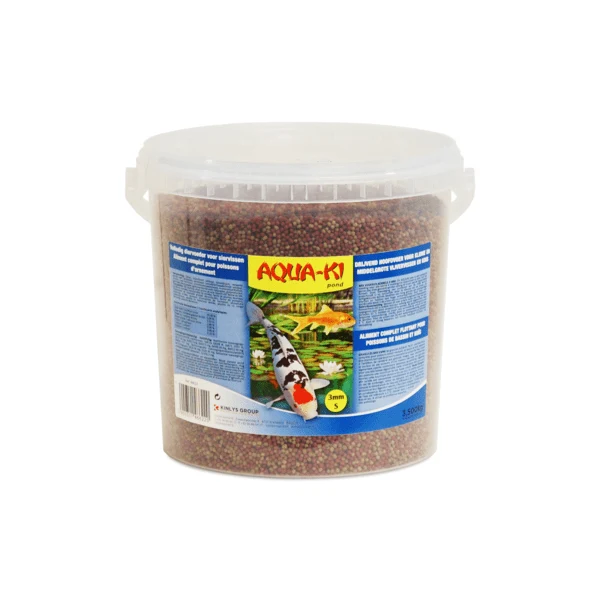 Aqua-Ki Bleu - Mini 3mm 10litres - Nourriture pour poissons rouges et koïs