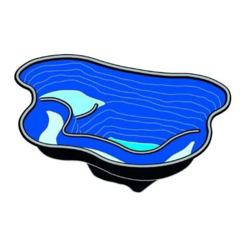 Calmus SI - Bassin à enterrer 120 x 90 x 40CM - 145litres - Ubbink