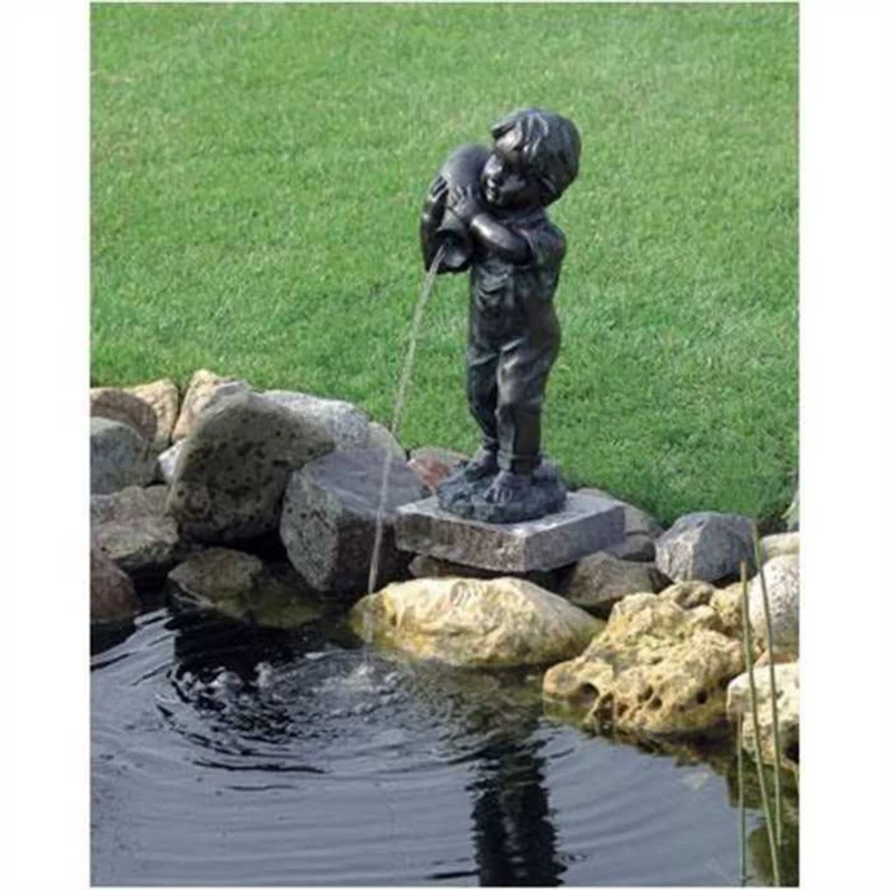 Statue Yannick 48CM - Cracheur pour petit jeu d'eau - Ubbink