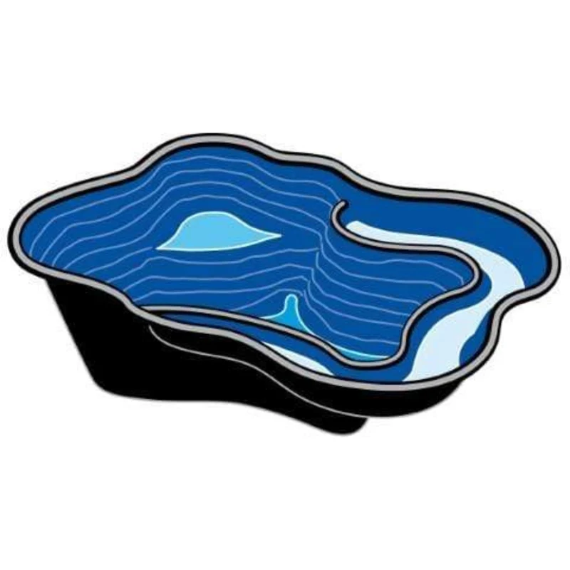 Iris SI - Bassin à enterrer 120 x 90 x 40CM - 150litres - Ubbink