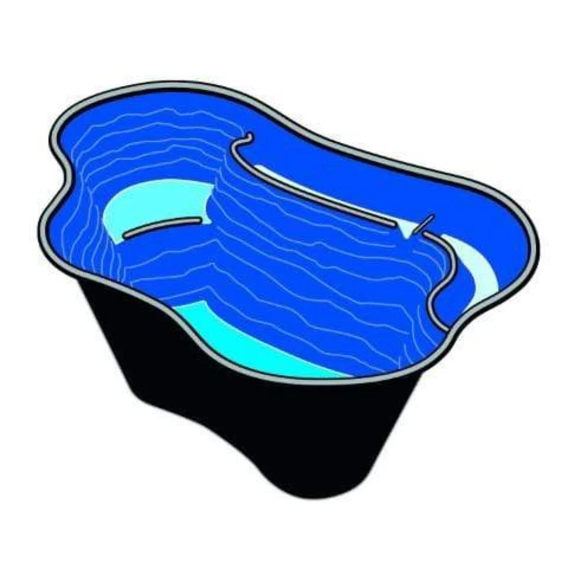 Calmus SII - Bassin à enterrer 135 x 90 x 45CM - 220litres - Ubbink