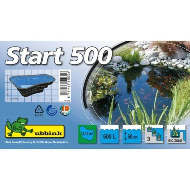 Start 500 - Bassin à enterrer 179 x 140 x 50CM - 500litres - Ubbink