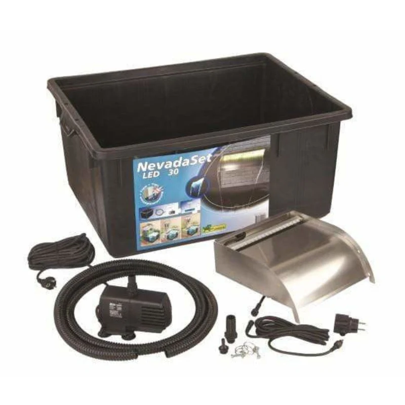 Set Nevada 30 Led - Cascade/Lame d'eau en Inox