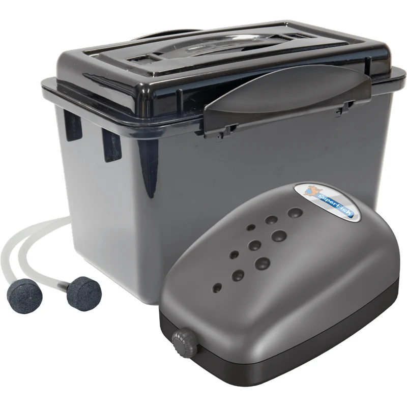 Air-Box 2 - Set d'aération dans boite étanche pour bassin de de 1.5 à 4m³ - Superfish