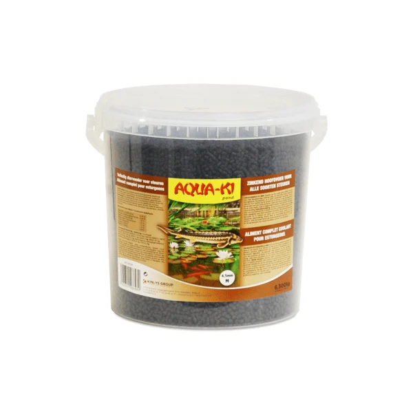 Aqua-Ki Brun - Medium 4-5mm 10litres - Nourriture pour esturgeons