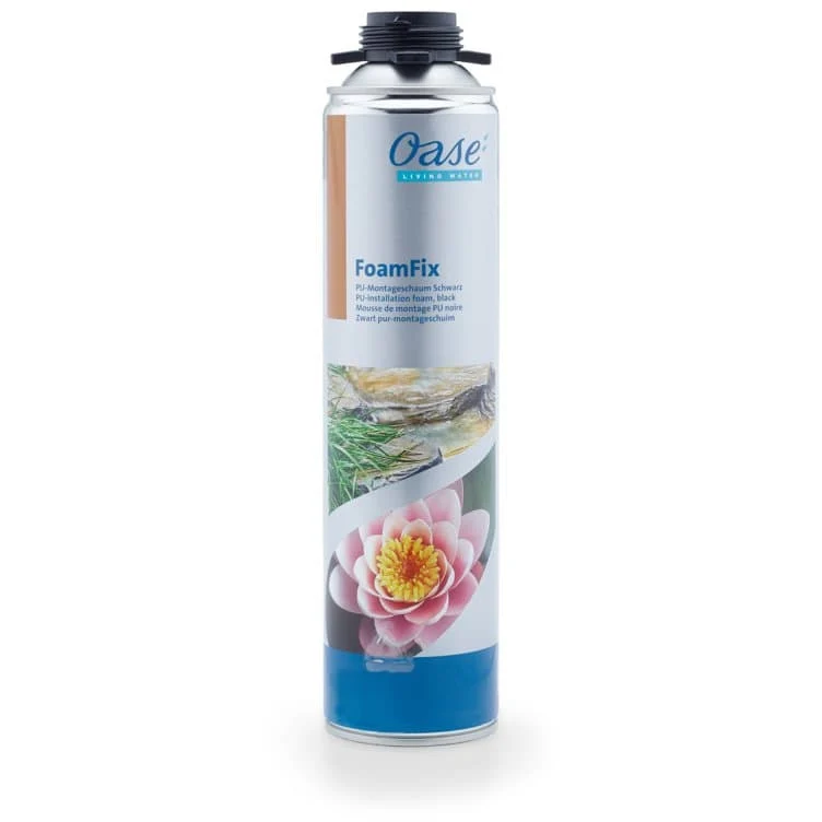 Oase FoamFix - Mousse expansive noire pour la modélisation de cours d’eau