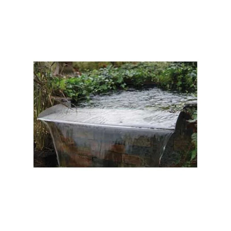 Brisbane 30 - Lame d'eau inox 30CM - Idéal pour lagunage ou débordement - Ubbink