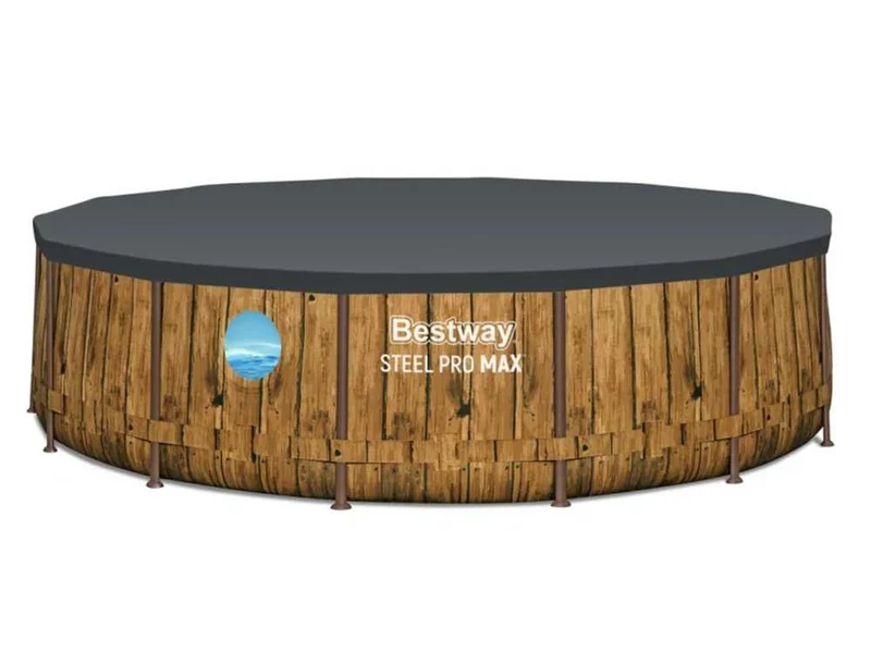 Bestway – Steel Pro Max piscina desmontable circular (488 × 122 cm)