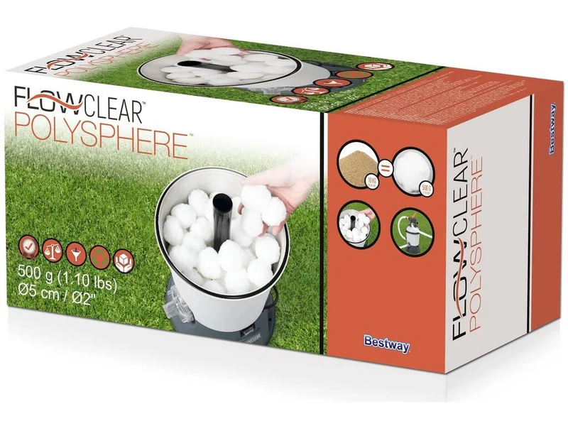 Bestway - Polysphere bolas de filtración para piscina