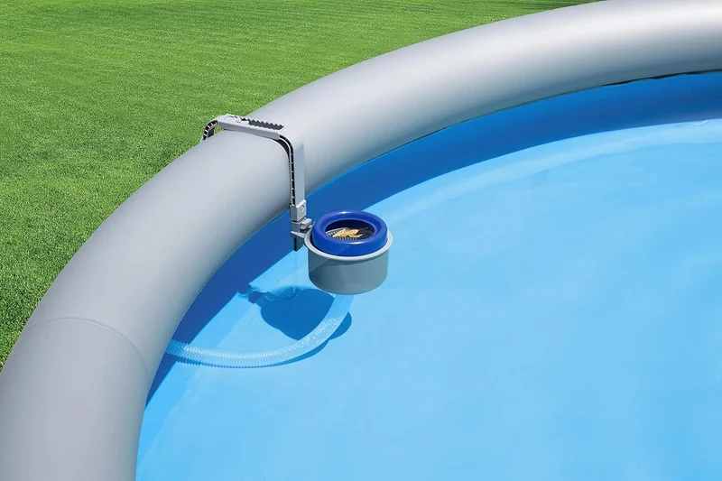 Bestway - Skimmer Flowclear de montaje en pared para piscinas elevadas gris