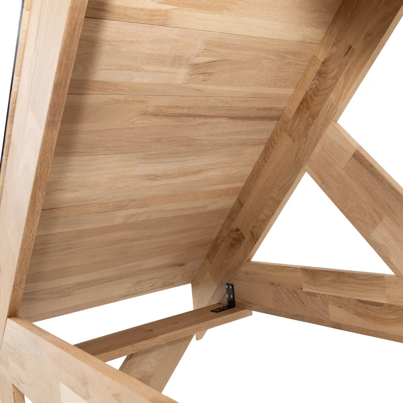 Kit de Marquise en Bois Chêne Massif - 140 cm