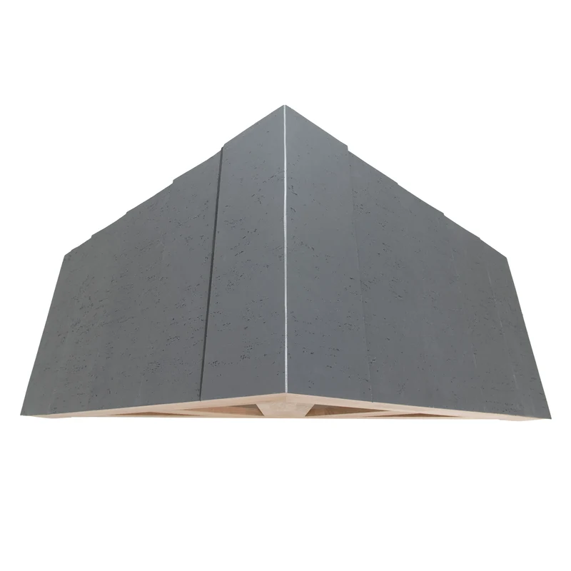 Kit de Marquise en Bois Chêne Massif - 140 cm