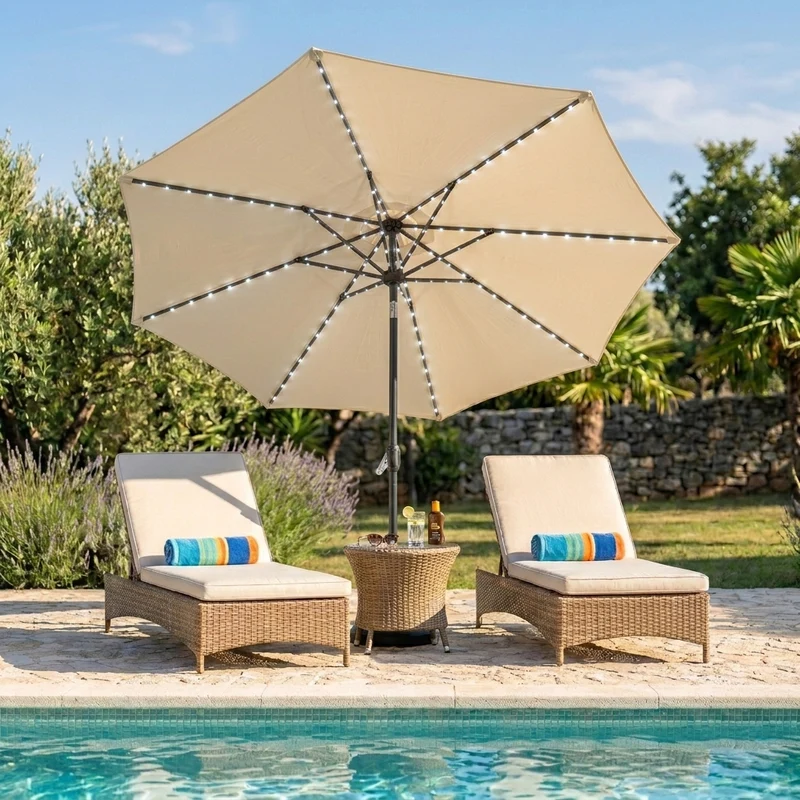 Socle Pour Parasol Inclinable