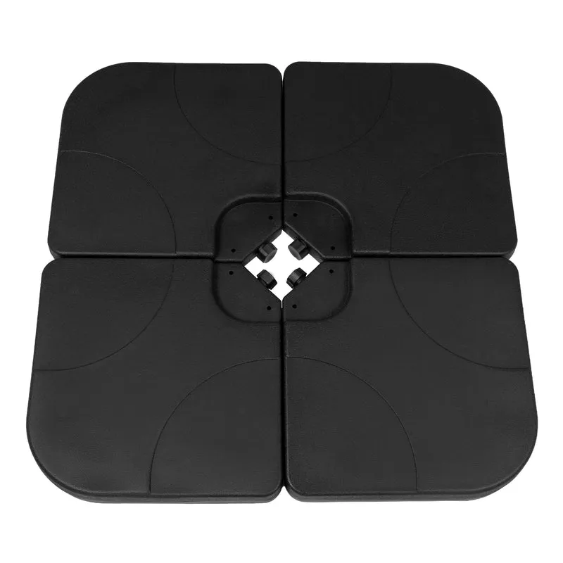 Pied Carré pour Parasol Déporté (4 Coins Carrés)