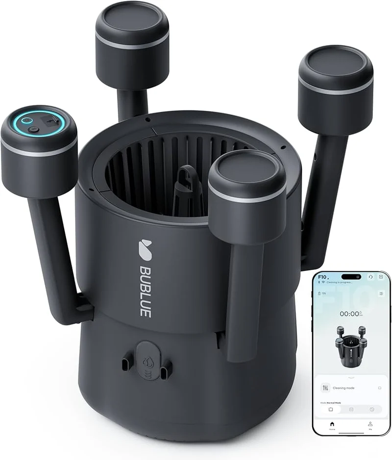 Robot de surface BuBlue F10 – Nettoyeur intelligent sans fil pour piscine