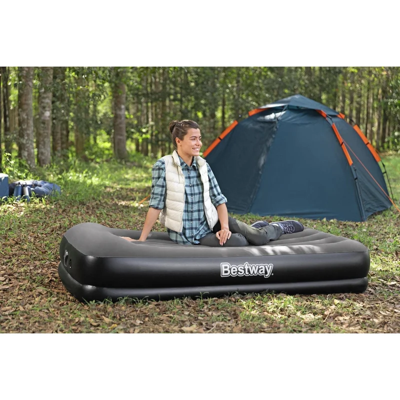 Bestway - Tritech Colchón hinchable con bomba USB integrada