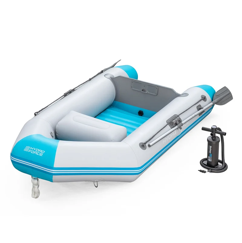 Bestway – Barca hinchable Hydro-Force Corinth Elite Boat Set (230 × 130 × 33 cm)