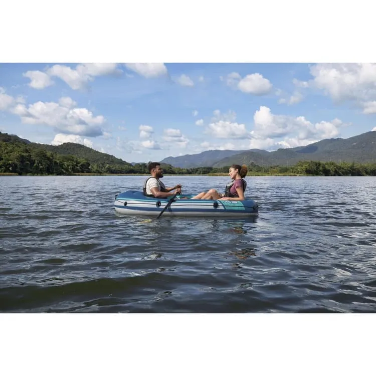 Bestway – Barca hinchable Hydro-Force Trek X2 Raft Set (232 × 118 cm)