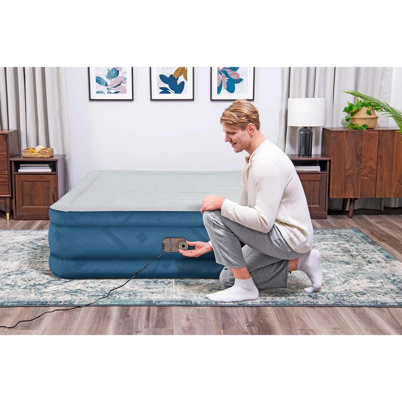 Bestway - Tough Guard/Fortech Colchón hinchable con Snugable Top
