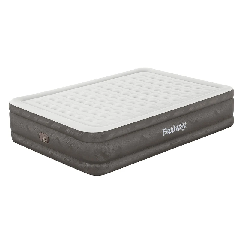 Bestway - Tough Guard/Fortech Colchón hinchable con bomba eléctrica integrada
