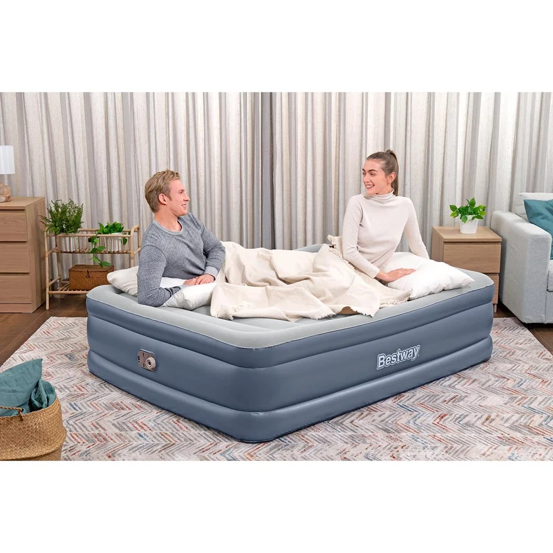 Bestway - Tritech Colchón hinchable con bomba eléctrica integrada