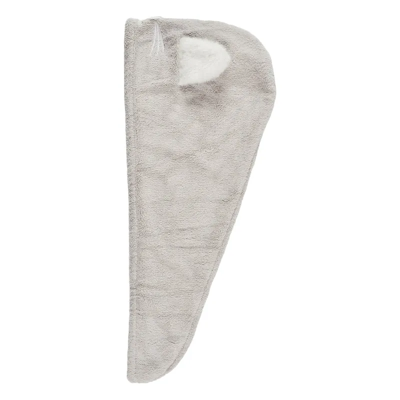 Serviette en microfibre pour cheveux - Rose