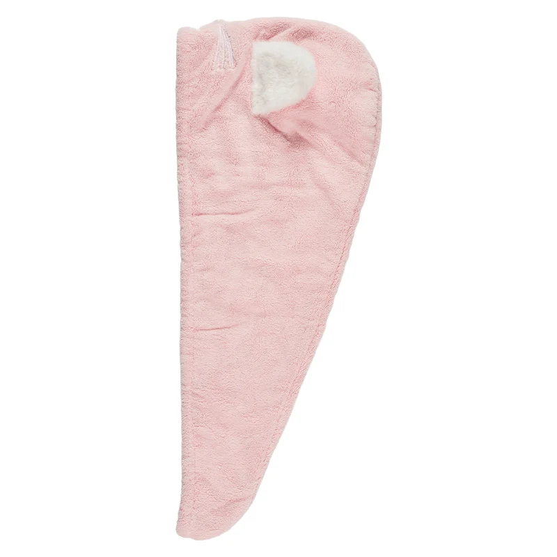 Serviette en microfibre pour cheveux - Gris