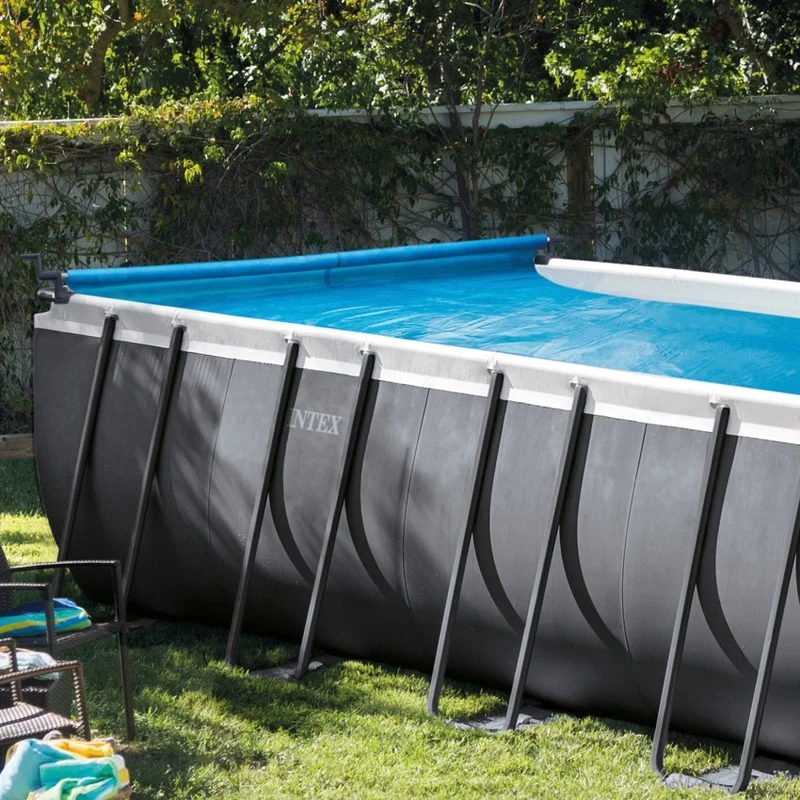 Intex Enrollador de Cobertor Solar Para Piscinas Rectangulares 274-488cm