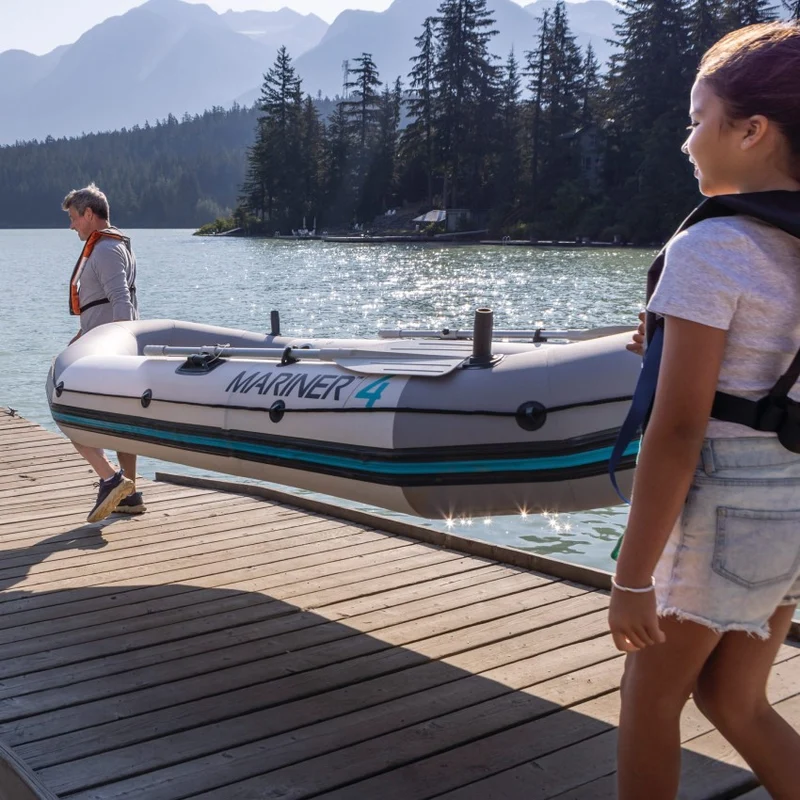 Intex Mariner 4 Barca Hinchable para 4 Personas con Remos