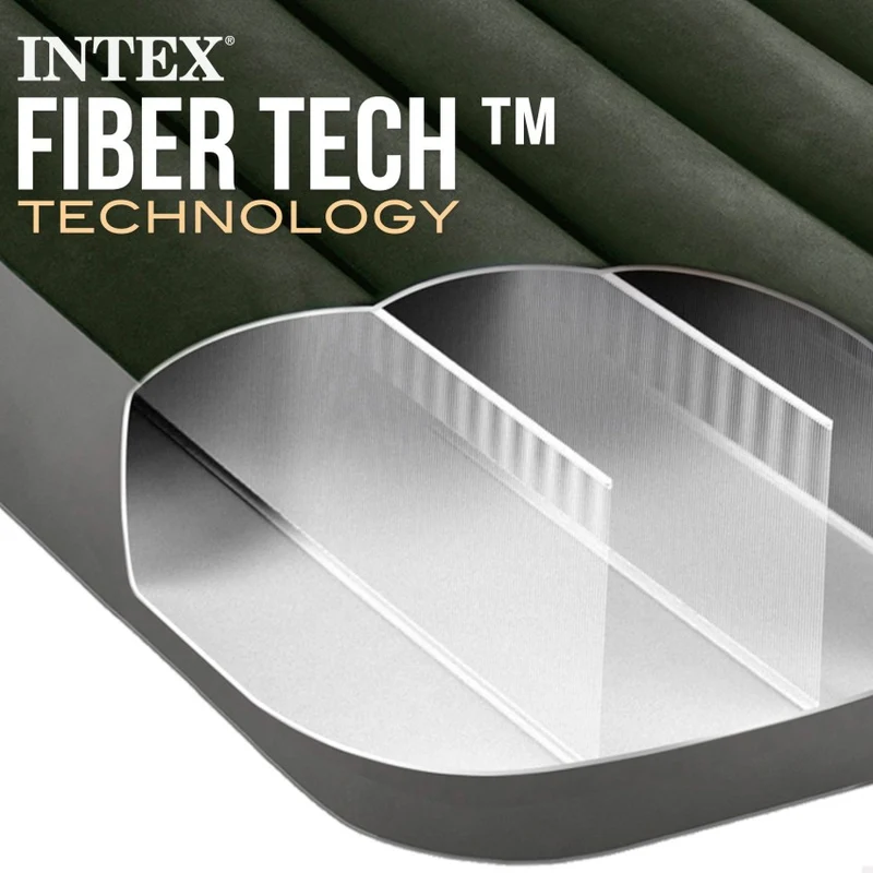 Intex Prestige Downy Colchón Hinchable Camping Individual 99x191cm