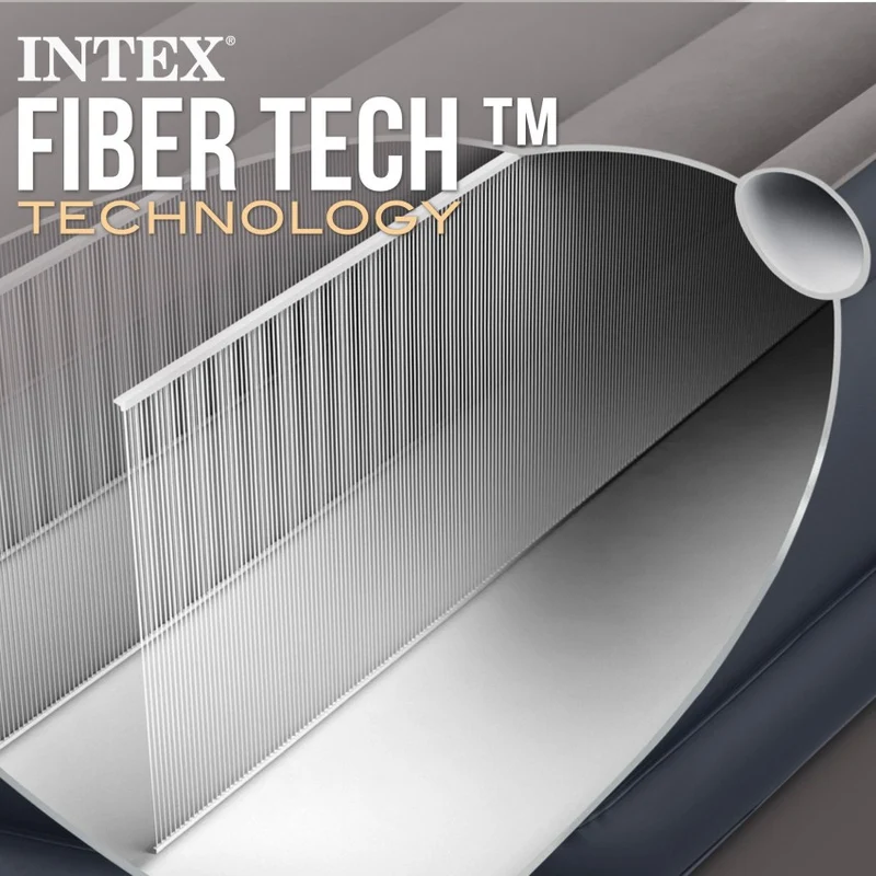 Intex Dura-Beam Plus Deluxe Pillow Rest Colchón Hinchable Individual 99x191x42 cm