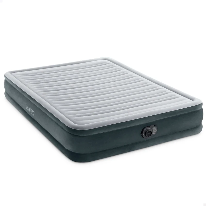 Intex Fiber-Tech Comfort-Plush Colchón Hinchable Mid-Rise 152x203cm