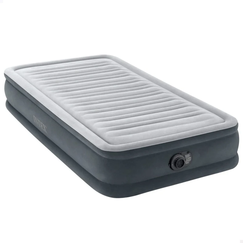Intex Dura-Beam Deluxe Comfort-Plush Colchón Hinchable Individual 99x191x33 cm