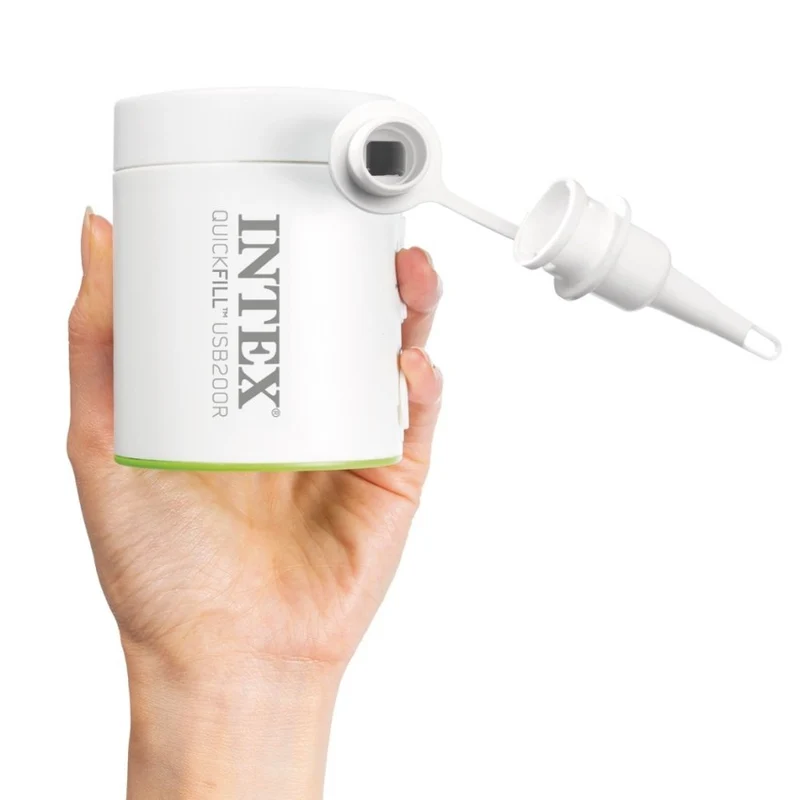 Intex QuickFill 200 Mini Hinchador Eléctrico Portátil USB