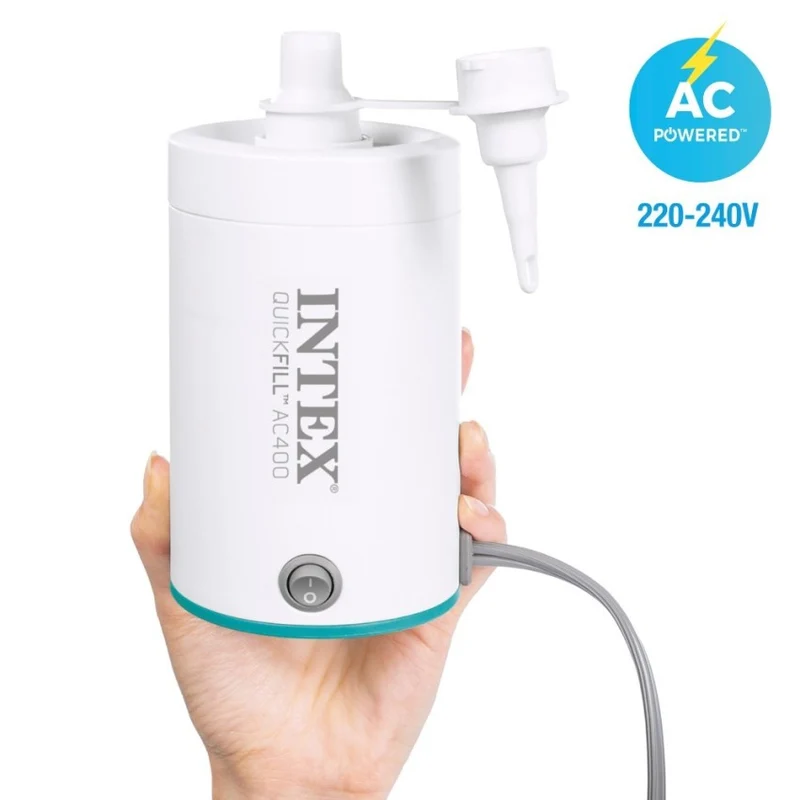Intex QuickFill USB 400 Mini Hinchador Eléctrico 400 L/min