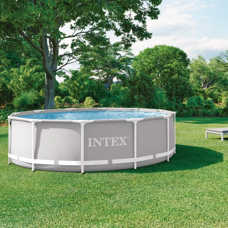 Intex Piscina Elevada Redonda Prism Frame 366x99cm con Depuradora