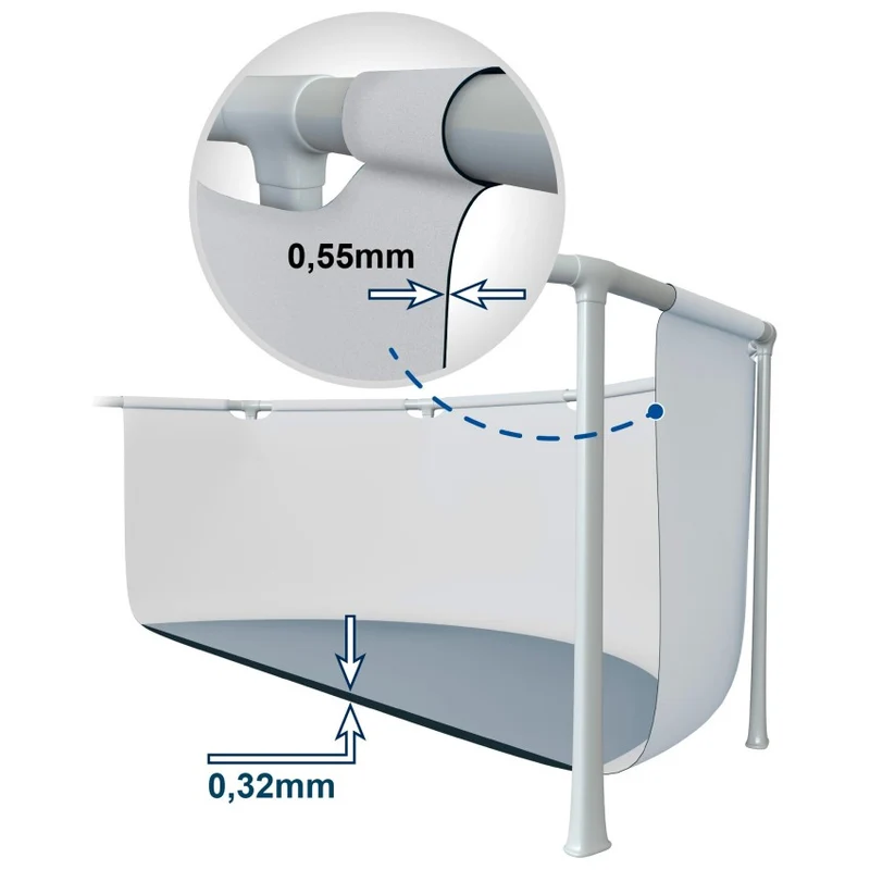 Intex Piscina Elevada Redonda Prism Frame 366x99cm con Depuradora