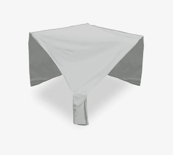 Housse de protection pour sectionnel d’angle PFC404 – Polyester 300D résistant – Gris pâle
