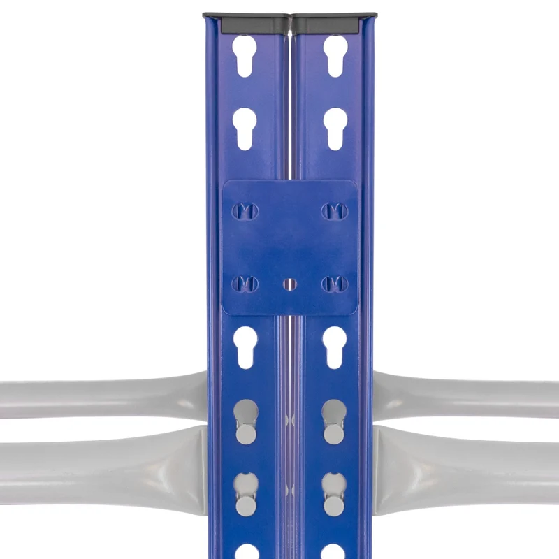 Monster Racking - Lot de 2 Rayonnages T-Rax pour Pneus en Acier Bleu