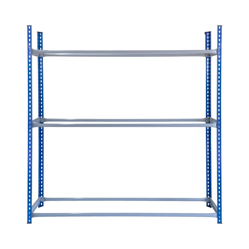 Monster Racking - Lot de 2 Rayonnages T-Rax pour Pneus en Acier Bleu